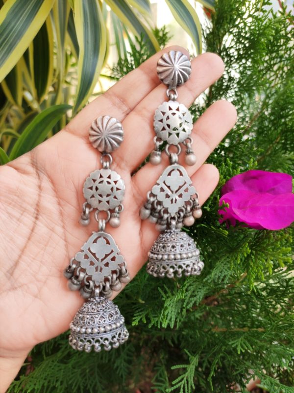 Long Vintage Jhumka