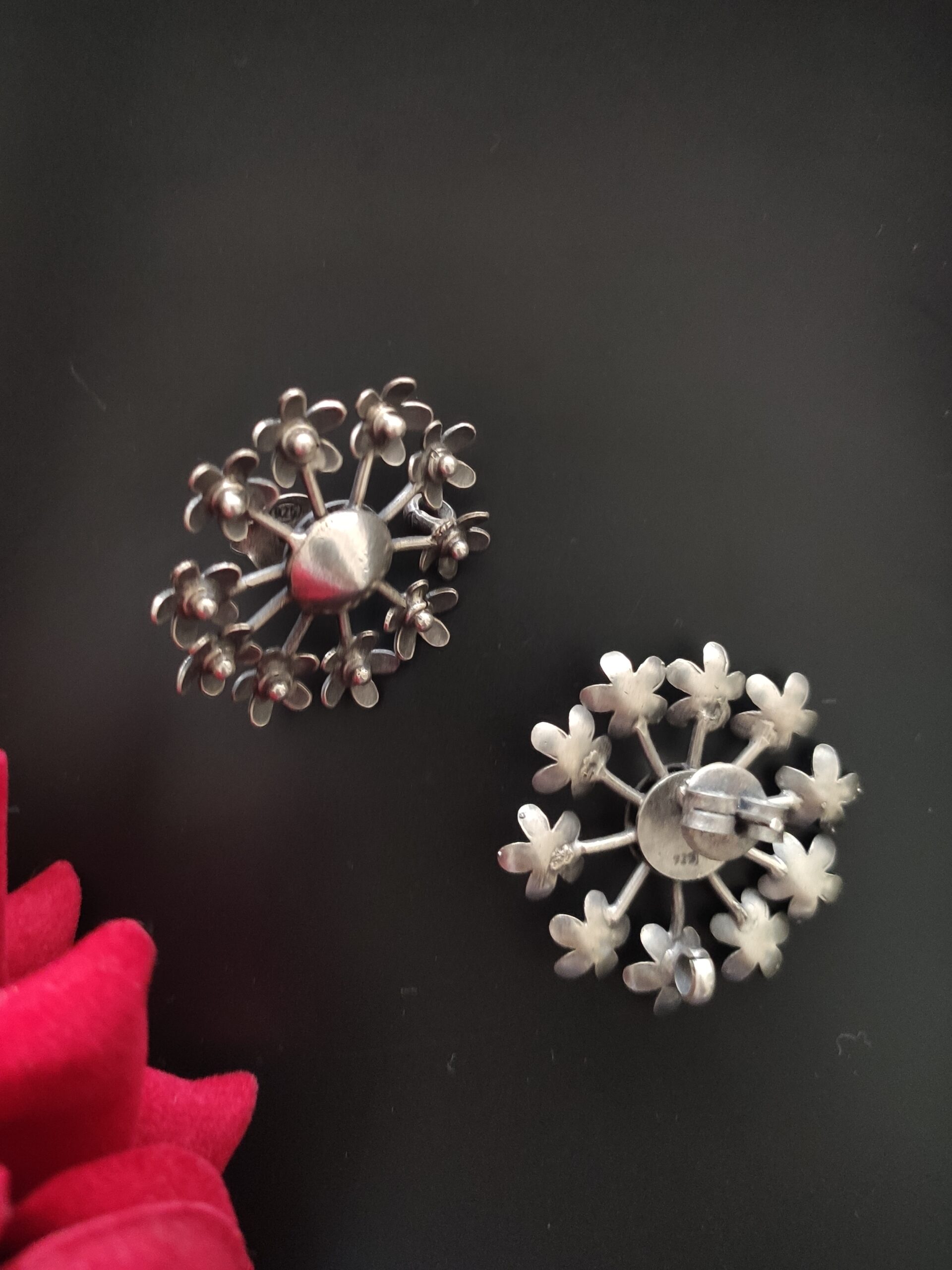 Big Flower Studs