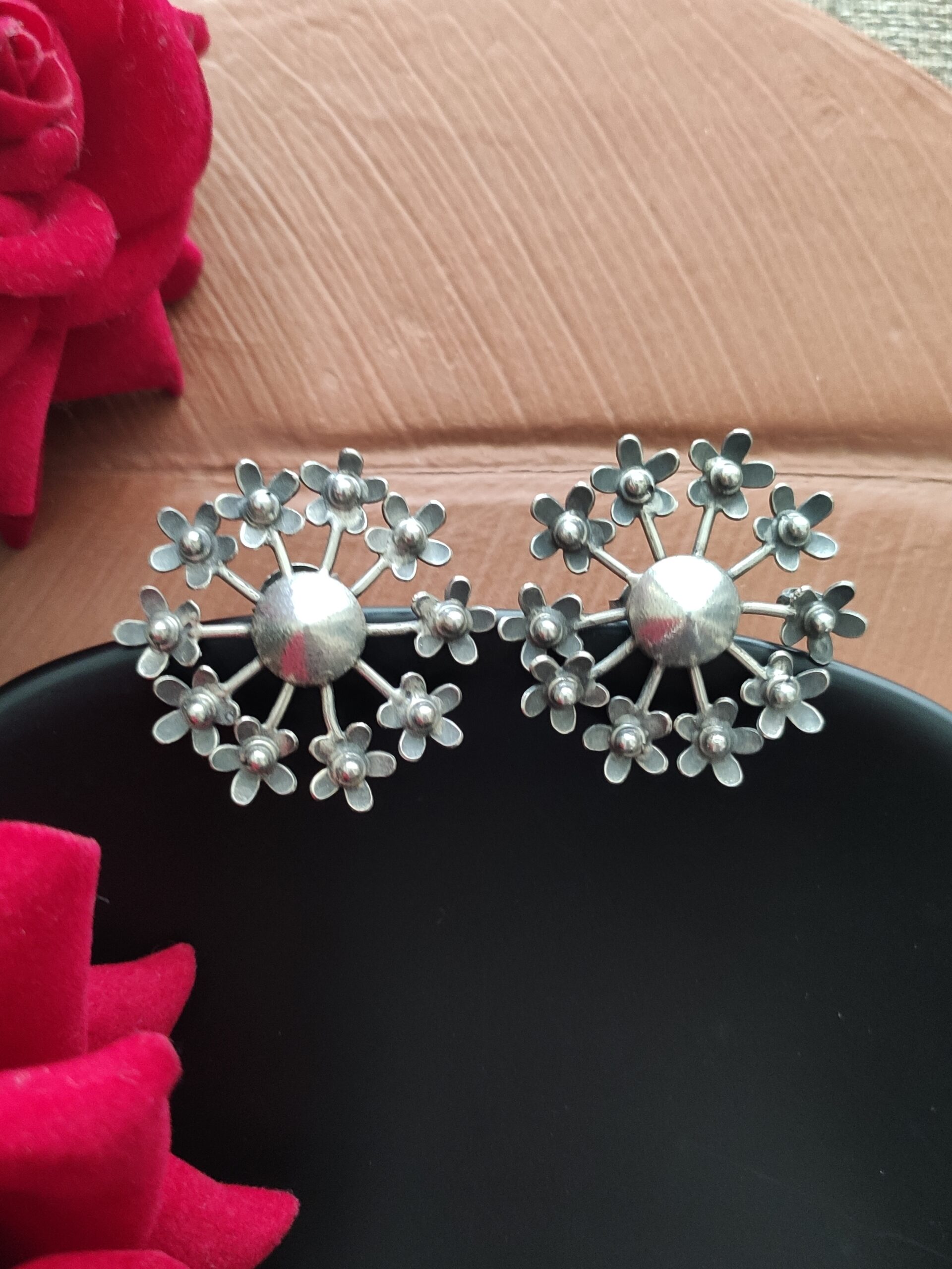 Big Flower Studs