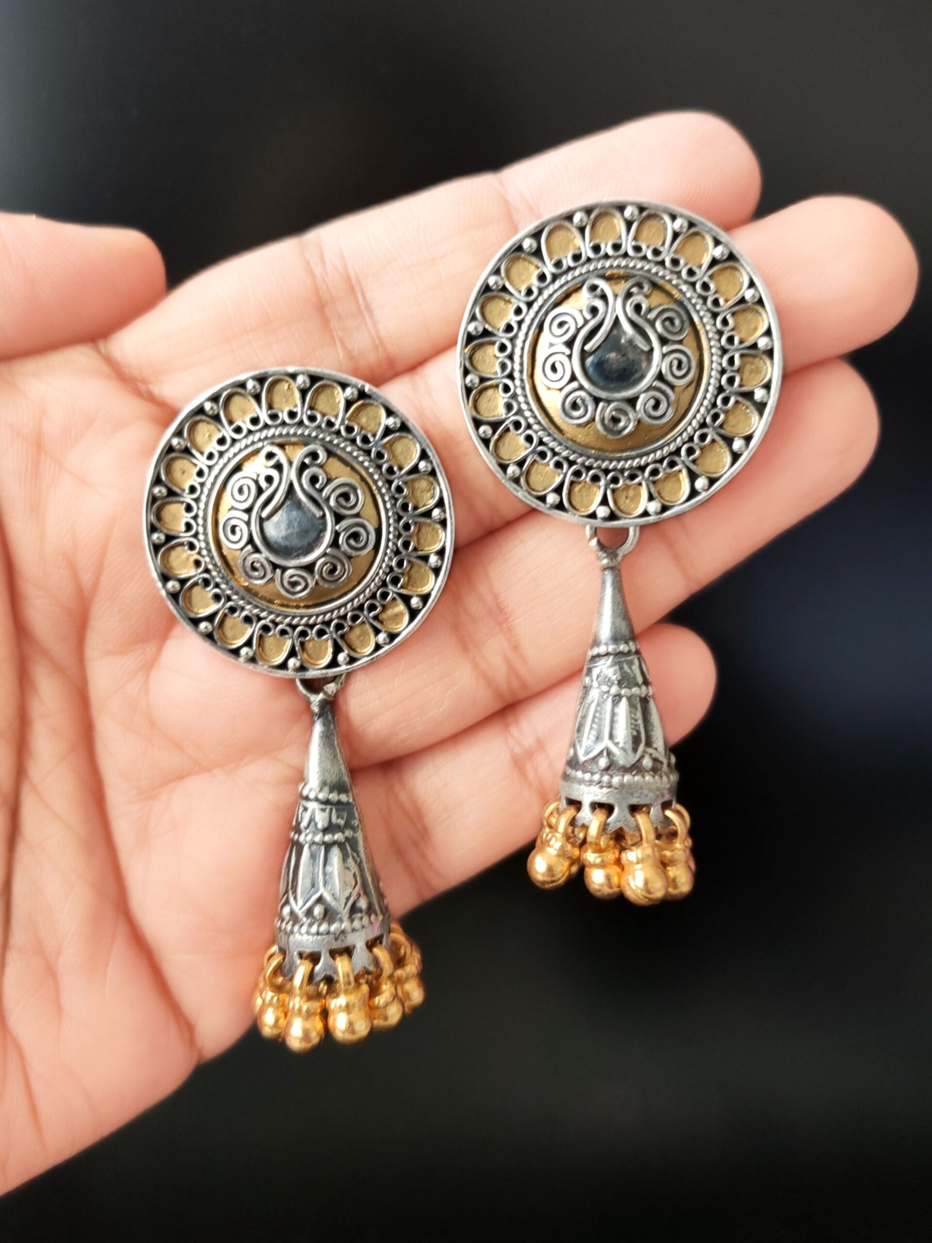 Dual Tone Jhumka