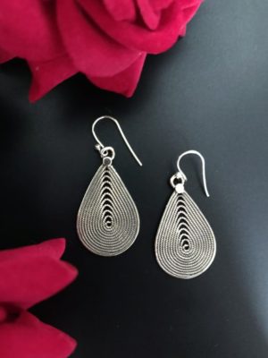 Everyday Classic Shiny Dew Drop Sterling Silver Dangle Earrings | eBay