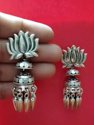 Lotus Jhumka