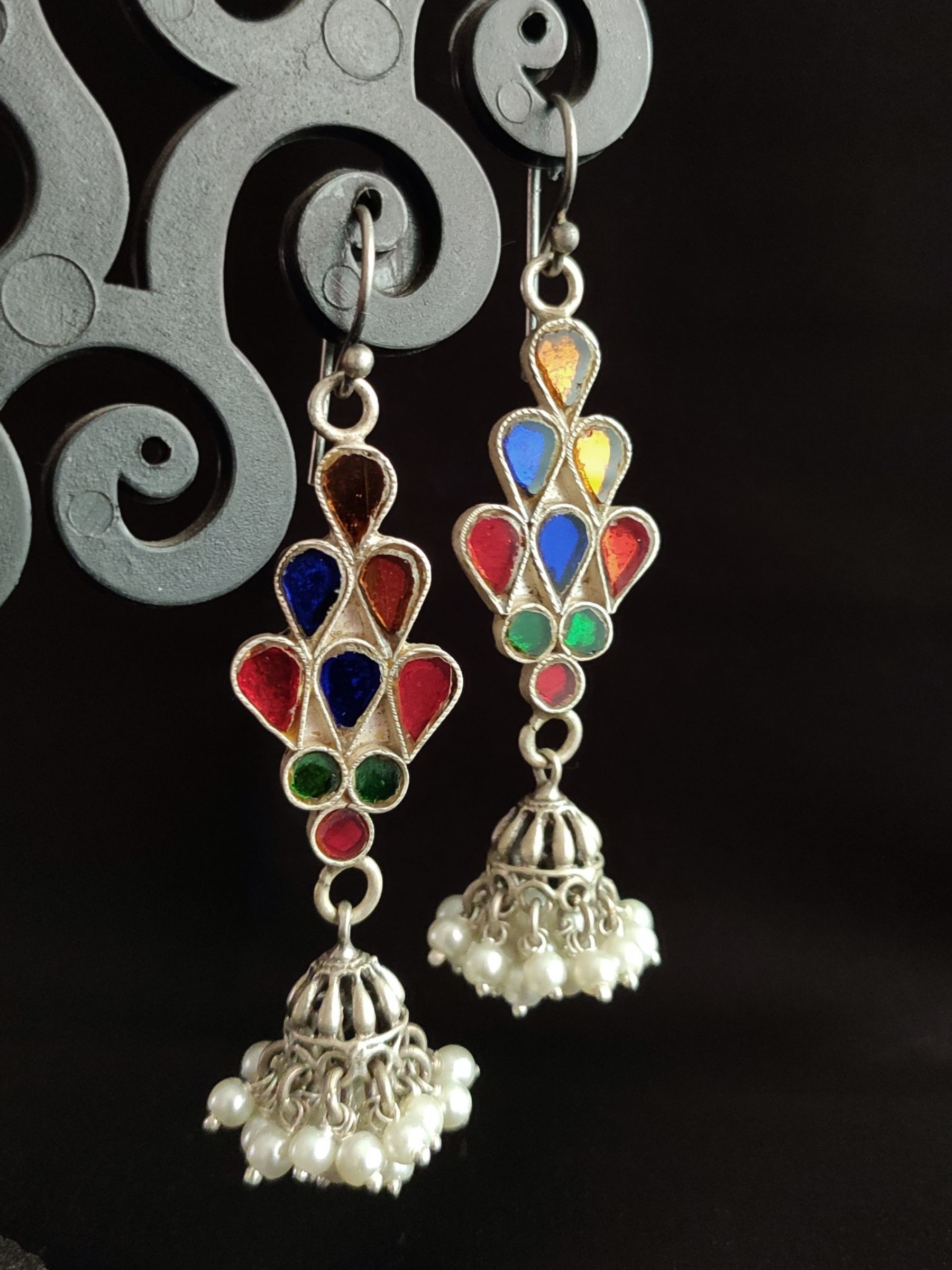 Glass Jhumkis