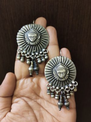 Durga Earrings in Hooks