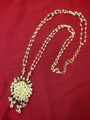 Gold Plated Jodhpuri Necklace