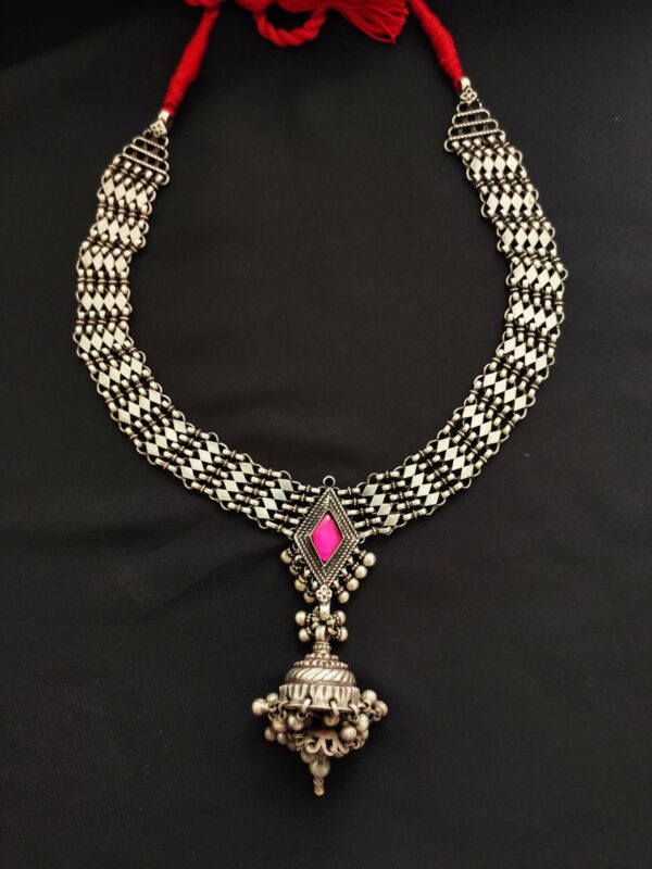 Vintage Jhumka Necklace - Image 5