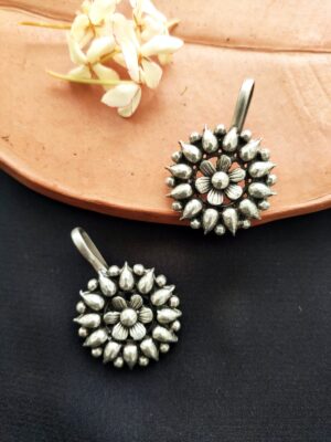 Flower Bugadi Ear Cuffs (Clip-On)