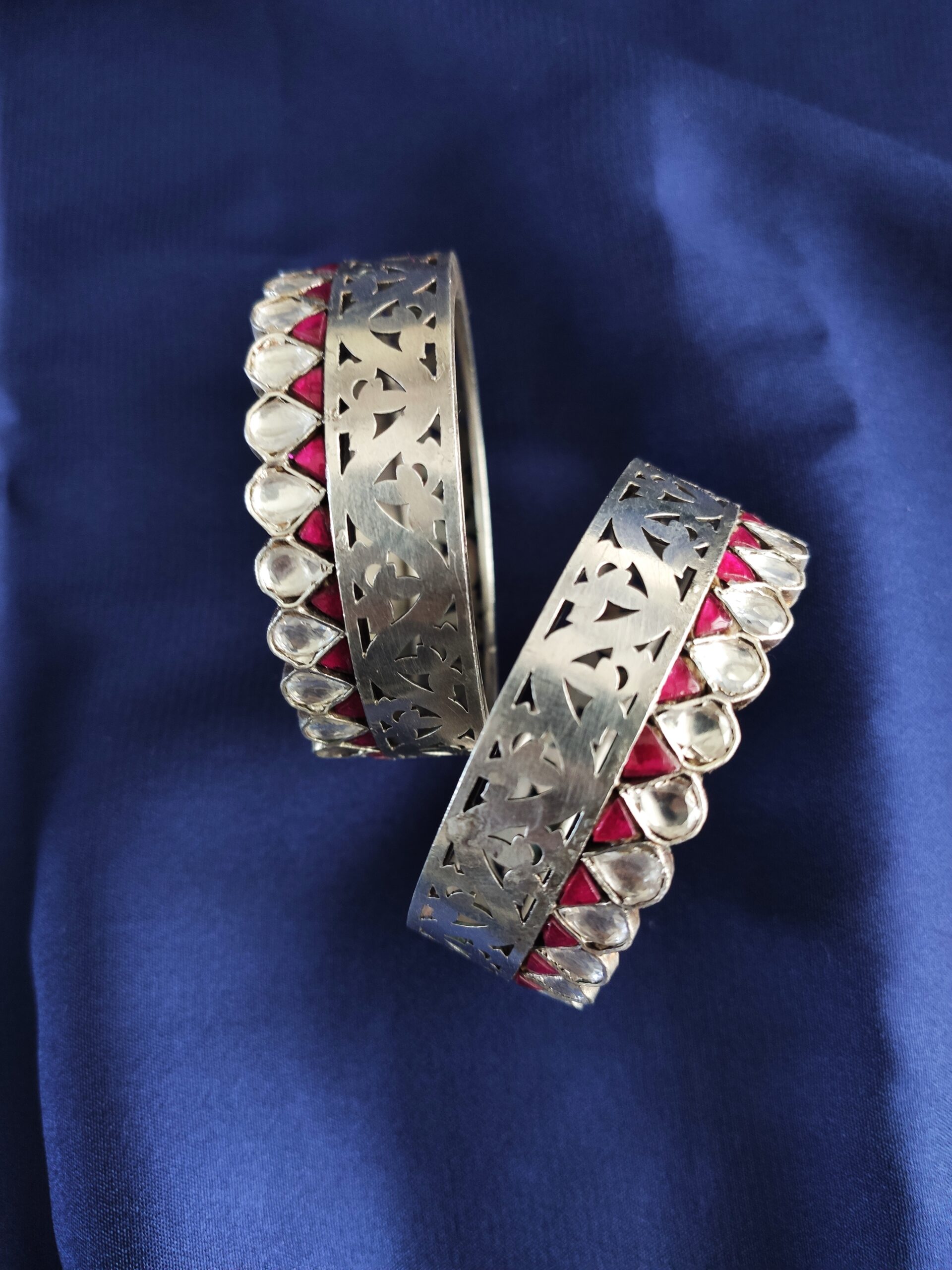 Kundan Bangle Pair – Size 2.4