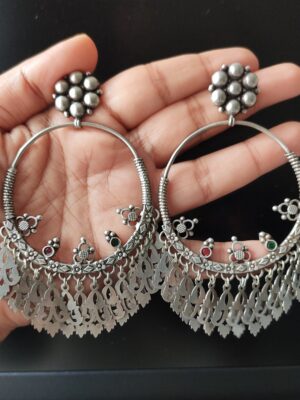 Vintage Silver Chandbali – 1