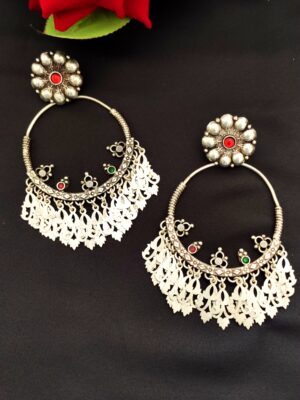 Vintage Silver Chandbali – 2