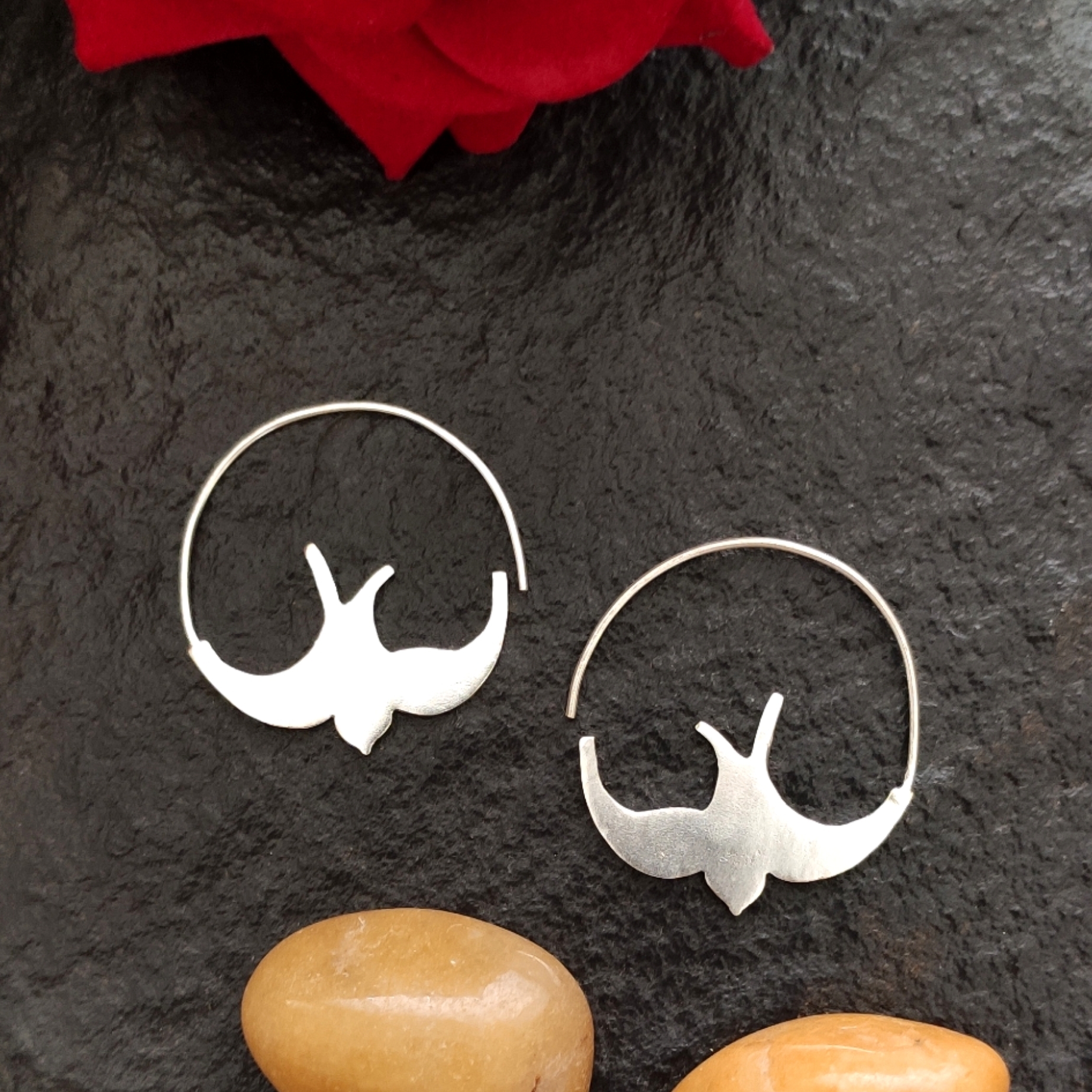 Papeeha Bird Collection – Wings Hoops