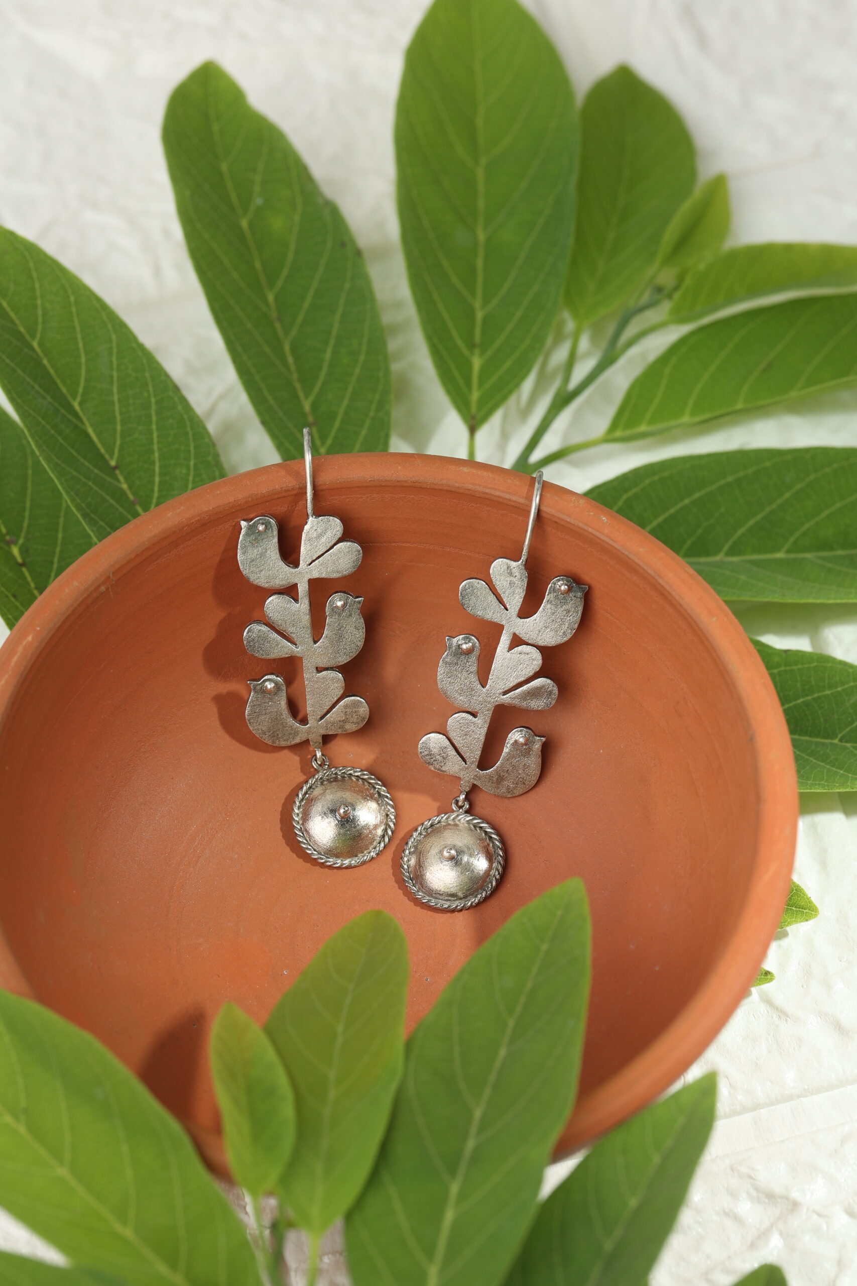 FLORA Dove Earrings