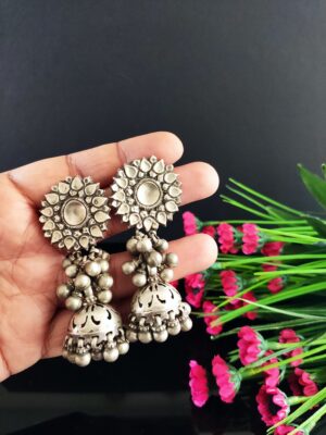 Ghungroo Bunch Vintage Jhumkas