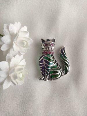 Cat Brooch / Pendant – 2