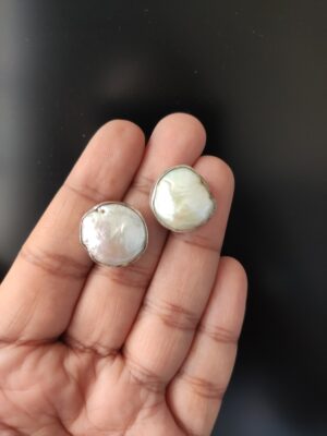 Baroque Pearl Studs