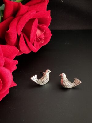 Bird Stud Post Earrings