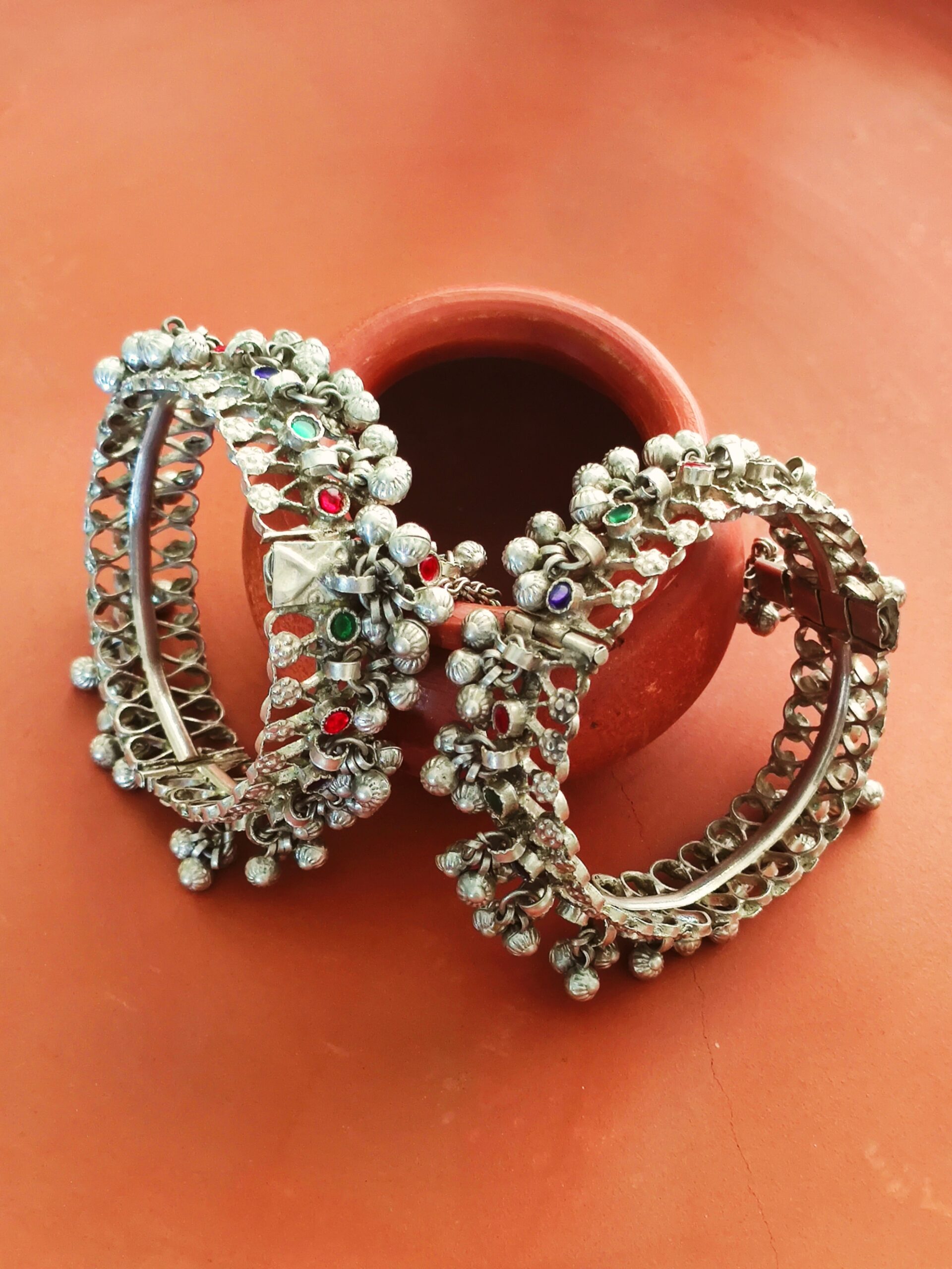 Vintage Ghungroo Bangles 2.2/2.4 (Openable)