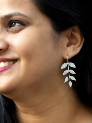 FLORA – Papeeha’s  Signature Leaf Cluster Earrings