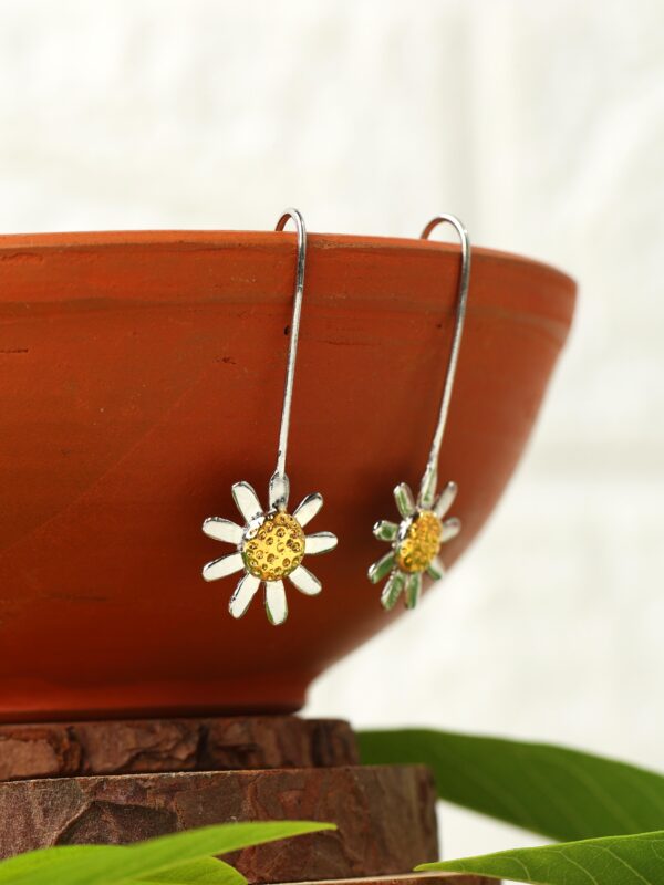 FLORA - Papeeha's Signature Sunflower Hook Earrings