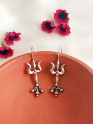 Trishul Motif Danglers