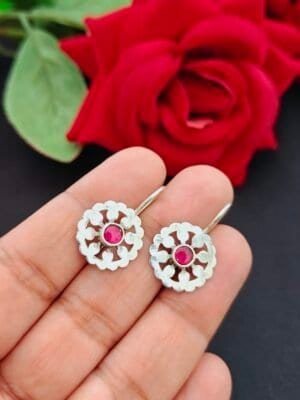 Flower hooks – Red