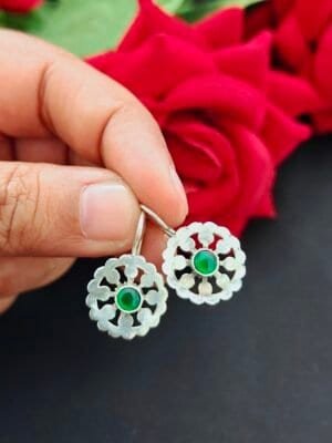 Flower hooks – Green