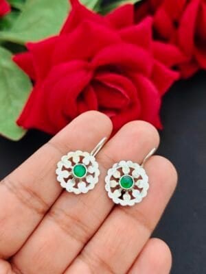 Flower hooks – Green