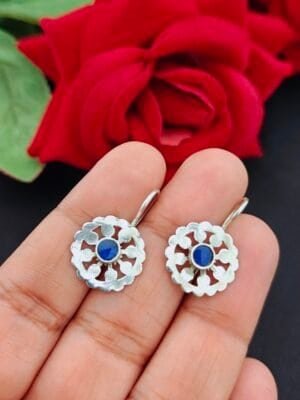 Flower hooks – Blue