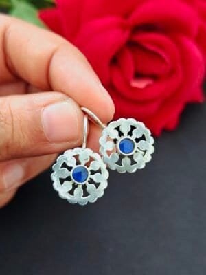 Flower hooks – Blue