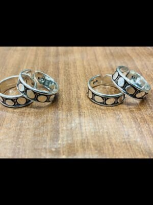 Band Toe Rings (Pair) – Design 2