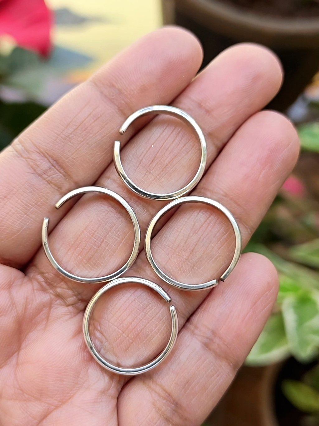 Band Toe Rings (Pair) - Plain - Image 5