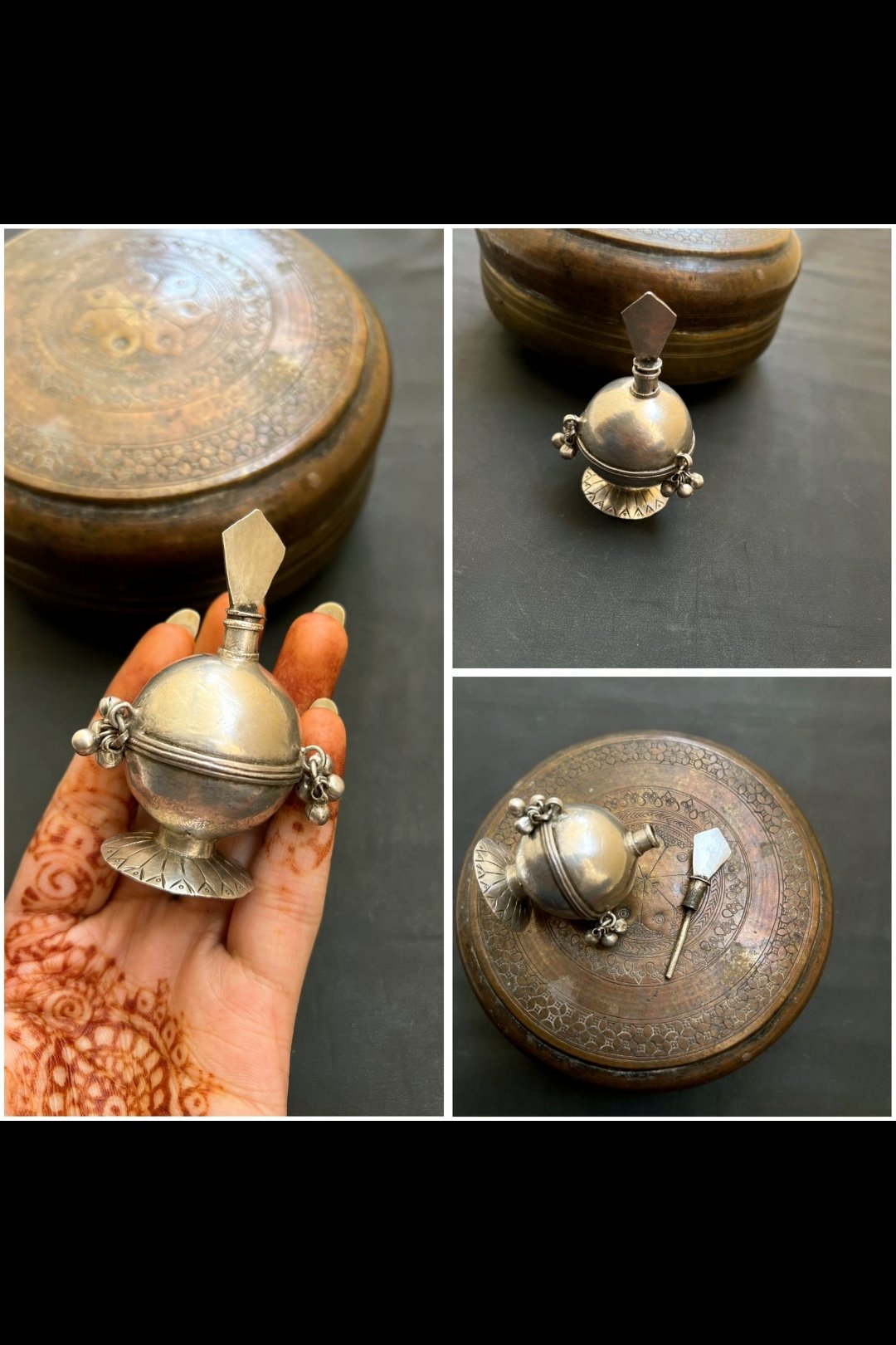 Vintage Collectibles : Ghungroo Sindoor Box