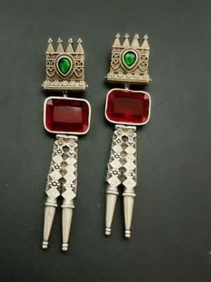 Vintage Oversized Stud Earrings