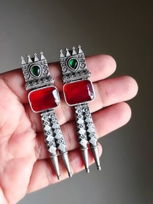 Vintage Oversized Stud Earrings